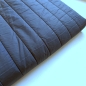 Preview: Stepper - Plüsch - gefüttert - jeansblau - graublau